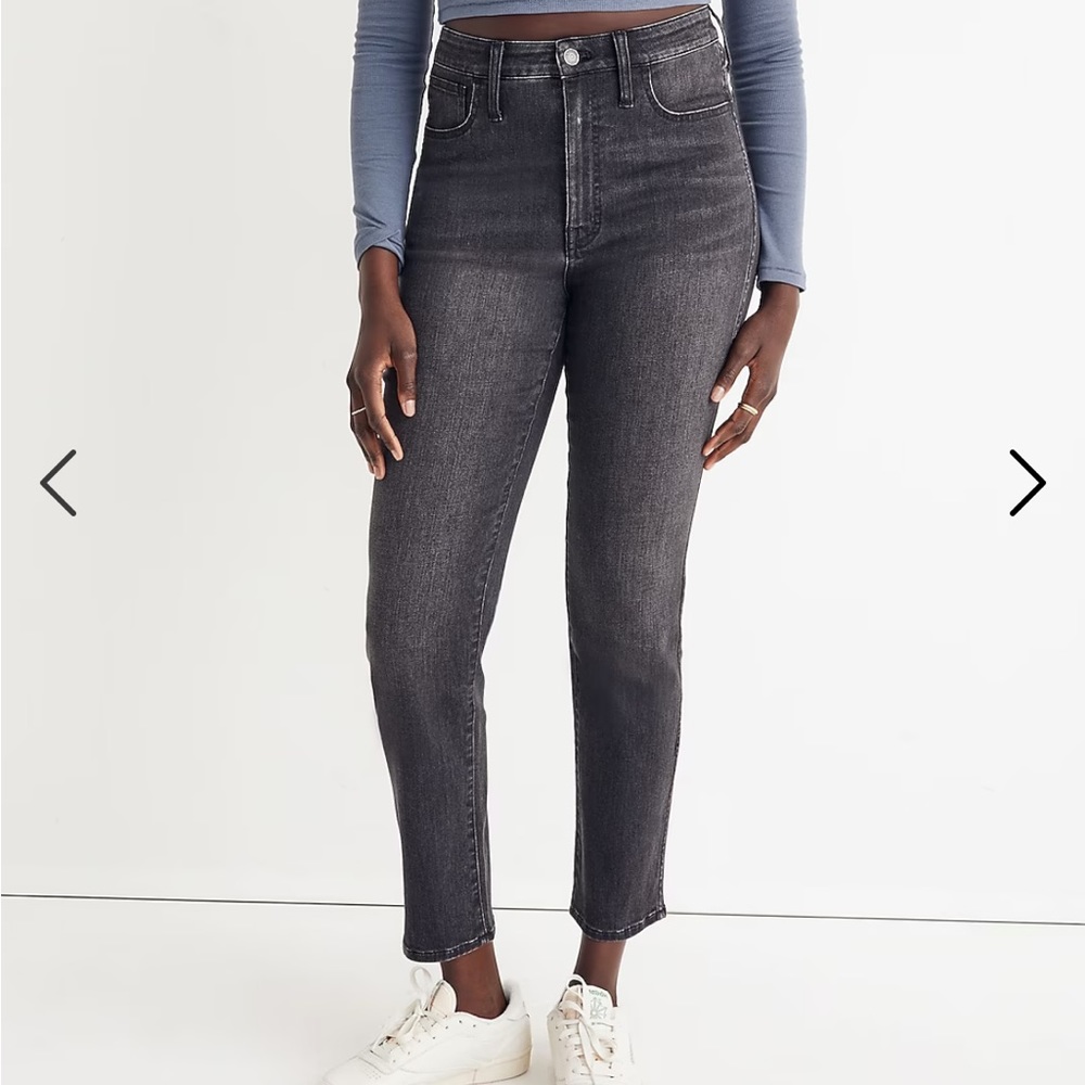 NWT Madewell Curvy High Rise Slim Straight 31 Petite